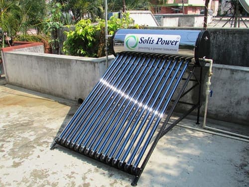 Solar water heater installation in Birmingham, AL